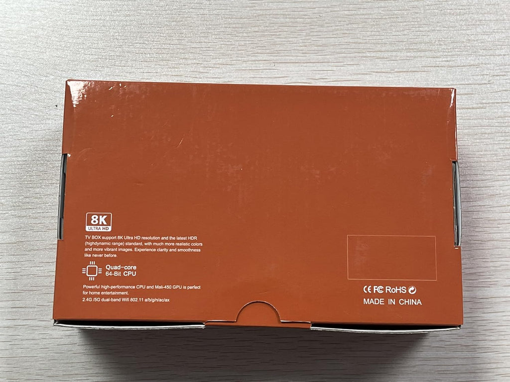 Easytone 8K TV Box 2025 –;Android 14