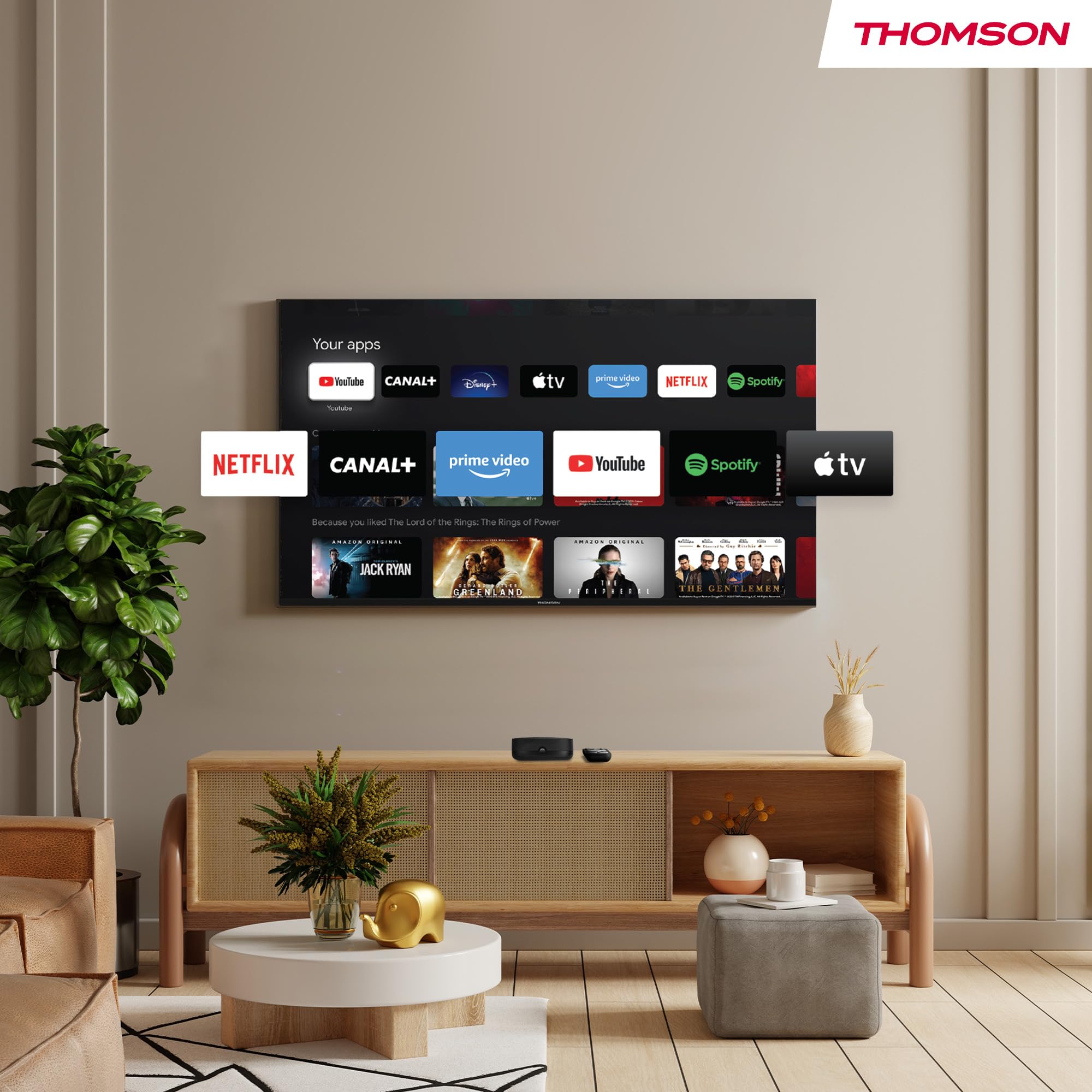 Thomson 4K Streaming Stick 140UK – Google TV