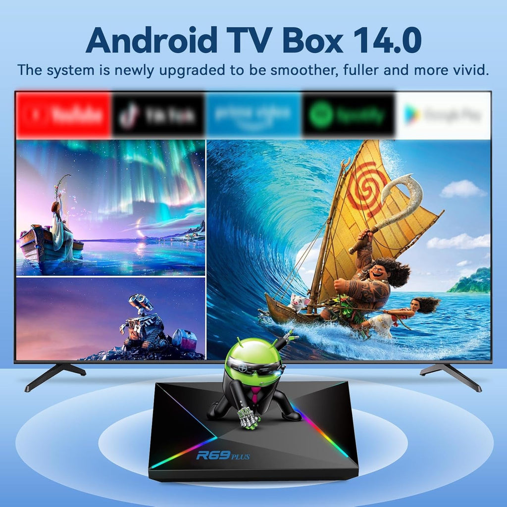 Easytone 8K TV Box – Android 14