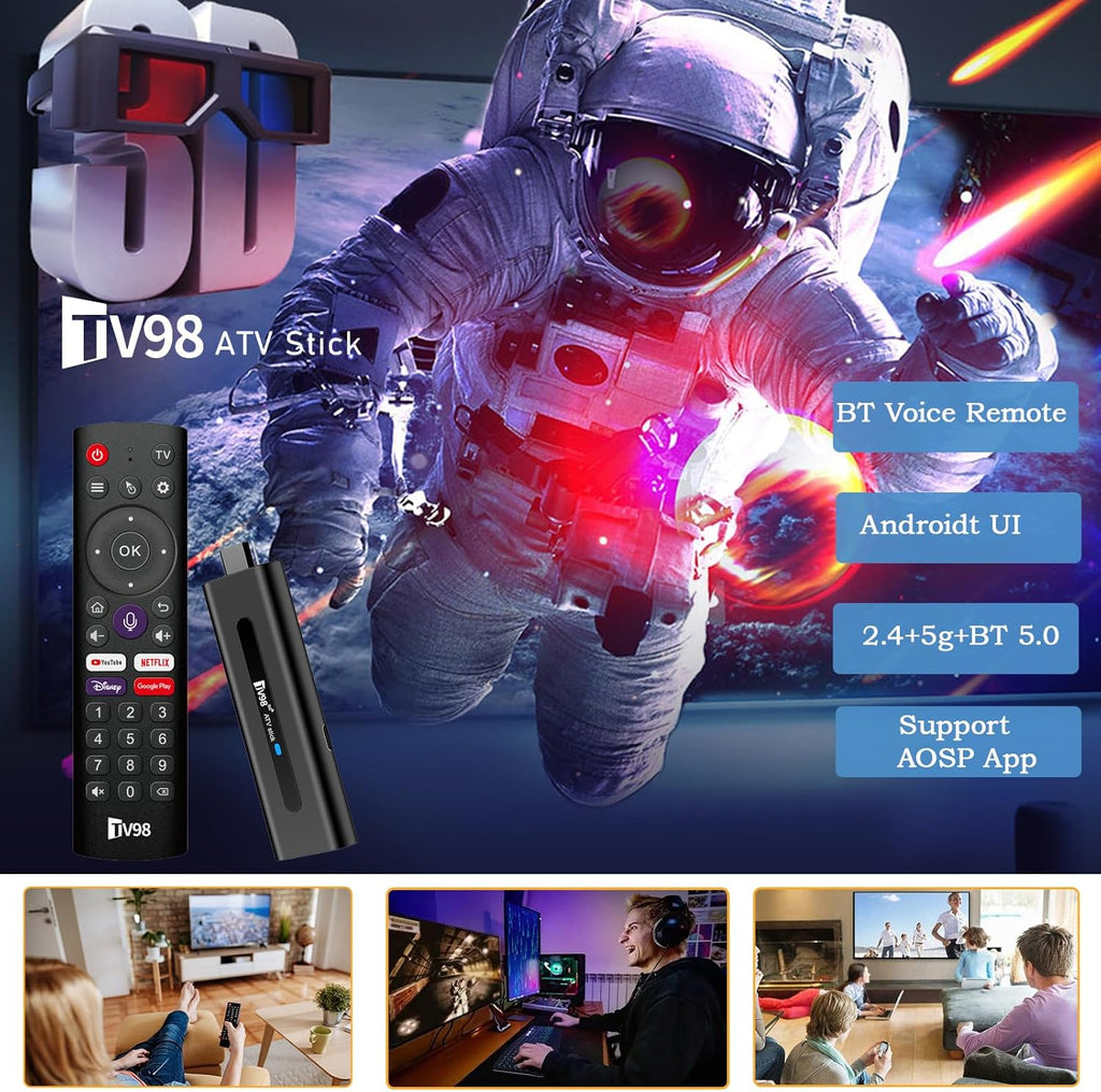 OraTrade 8K TV Stick – Android 14.1